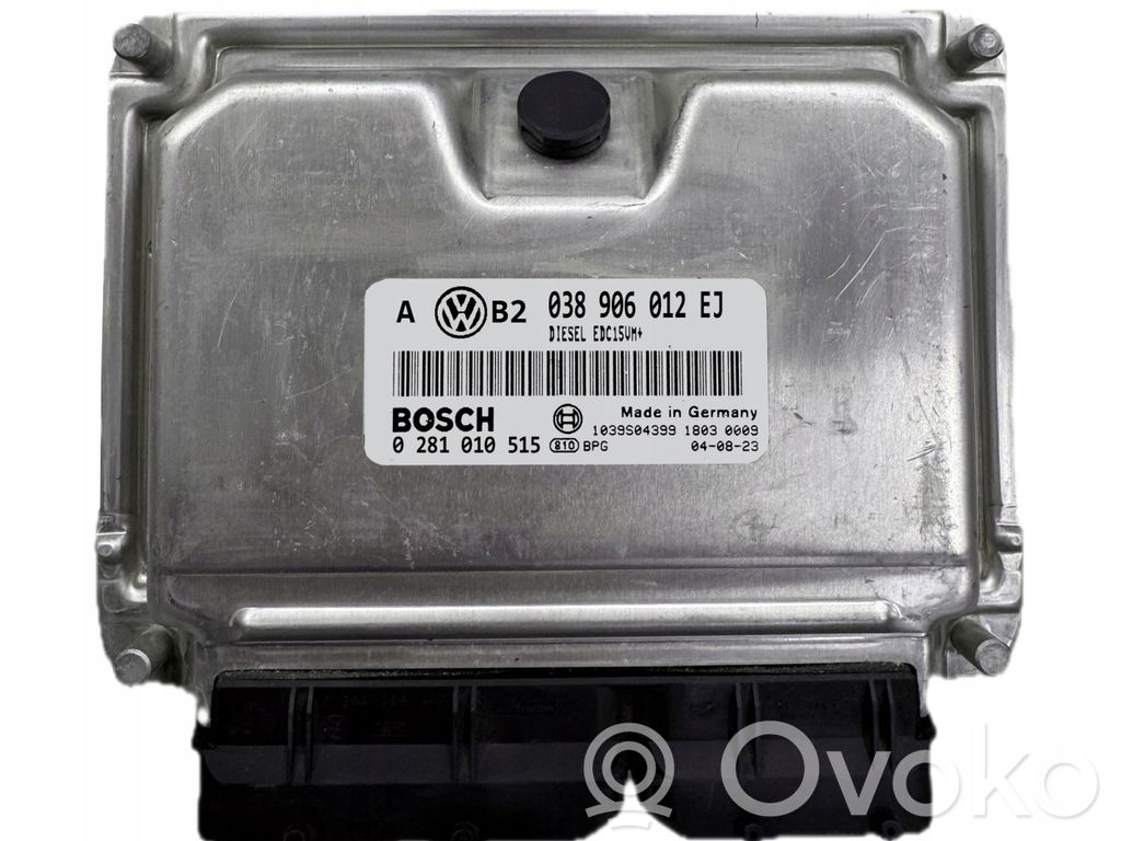 Engine control unit/module   038906012EK,0281010516