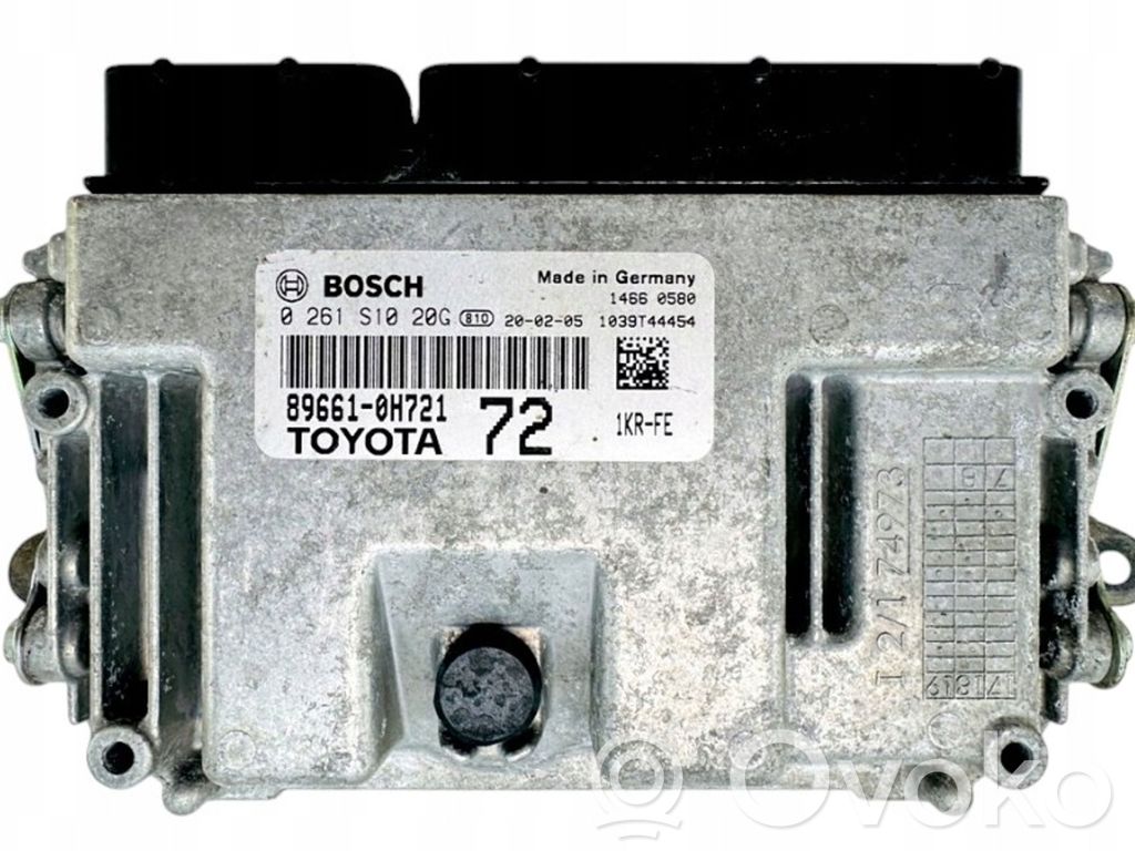 Engine control unit/module   896610H721,0261S1020G