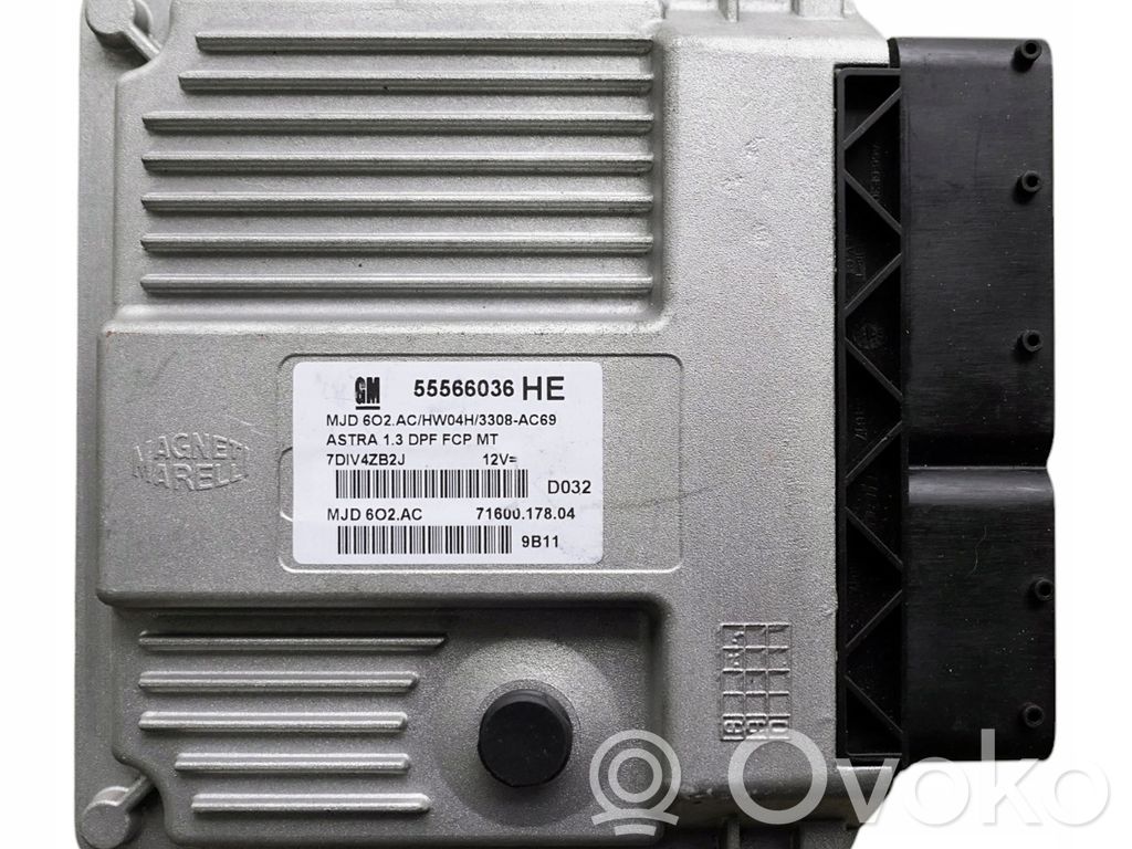 Opel Corsa D Engine control unit/module 