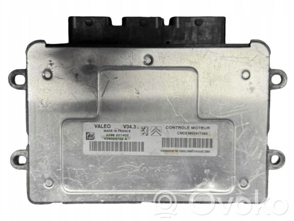 Peugeot 206 Calculateur moteur ECU 