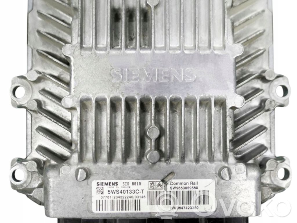 Peugeot 307 Engine control unit/module 