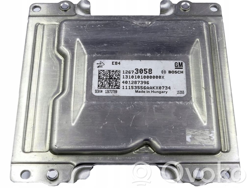 Opel Astra K Sterownik / Moduł ECU 