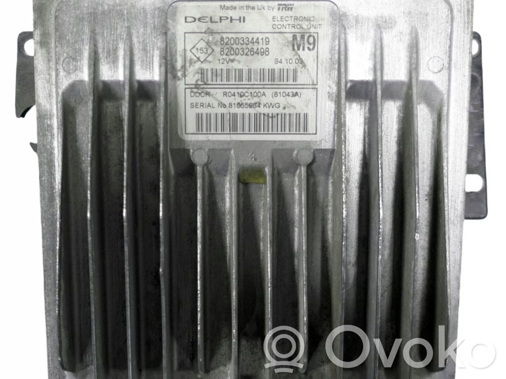 Nissan Micra Engine control unit/module 