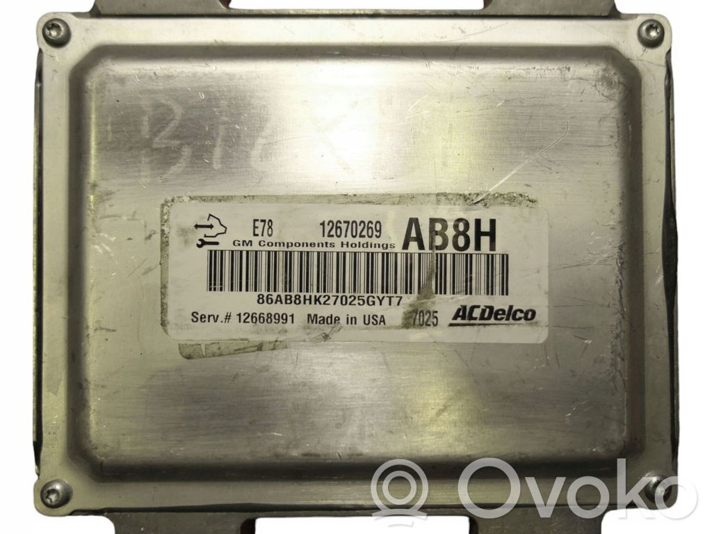 Opel Corsa E Engine control unit/module 