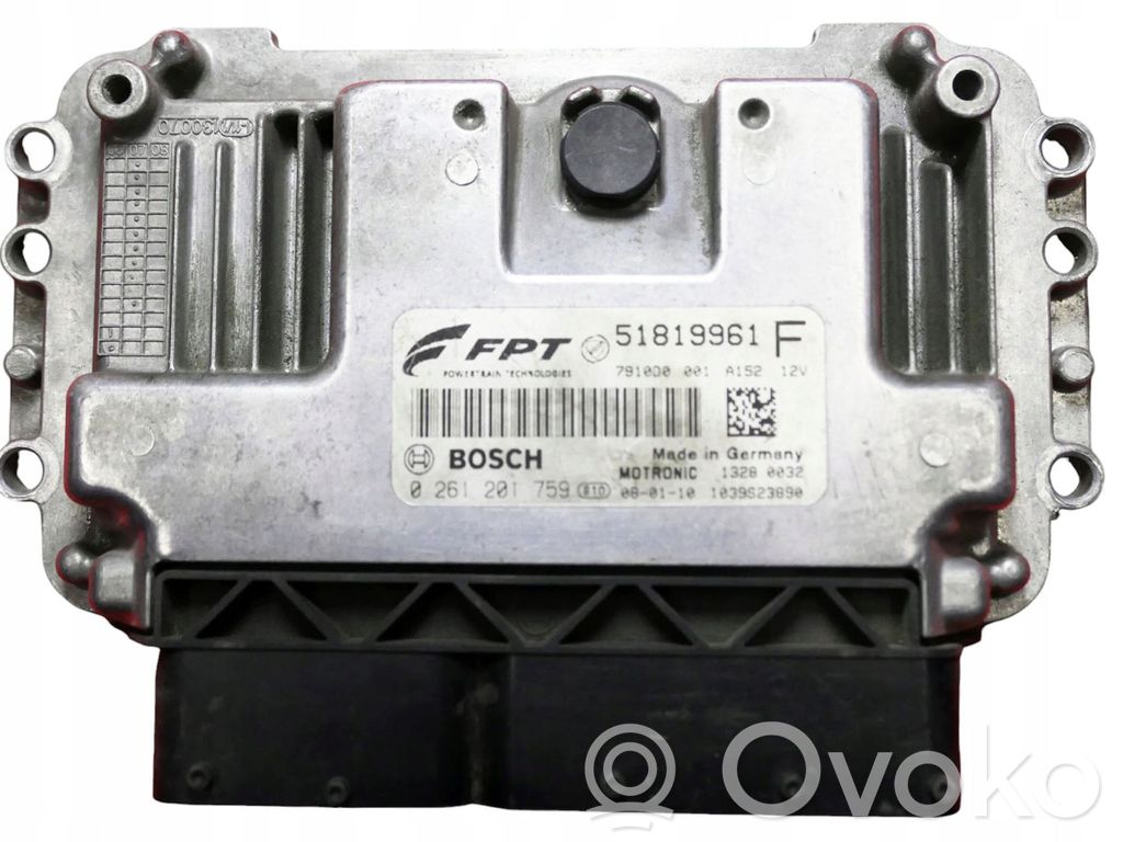 Fiat 500 Engine control unit/module 