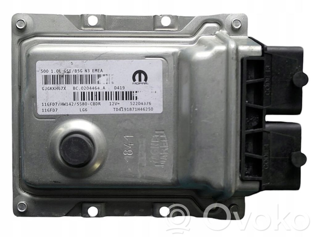 Fiat 500 Engine control unit/module 