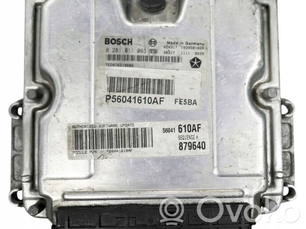 Jeep Cherokee Engine control unit/module 