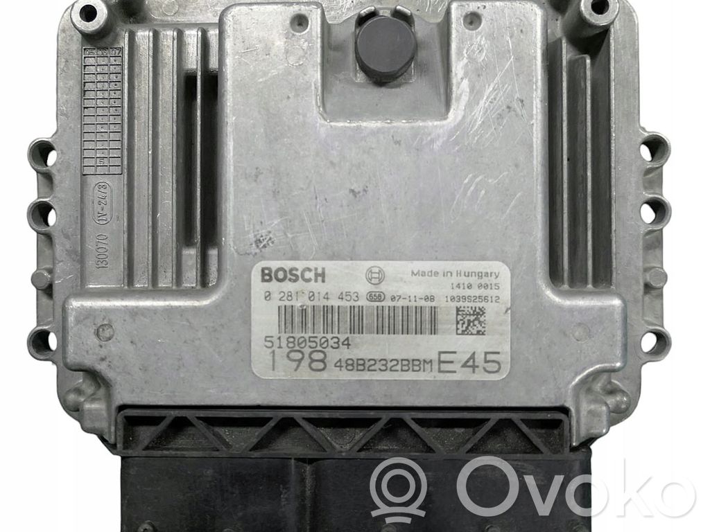 Fiat Bravo Engine control unit/module 