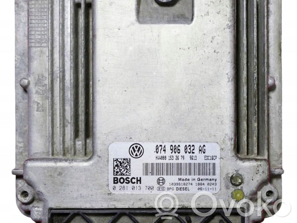 Volkswagen Crafter Engine control unit/module 