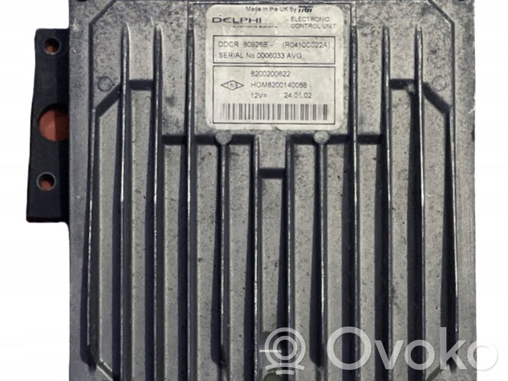 Renault Clio II Engine control unit/module 