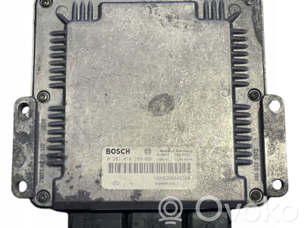 Engine control unit/module   0281010299,HOM8200048300