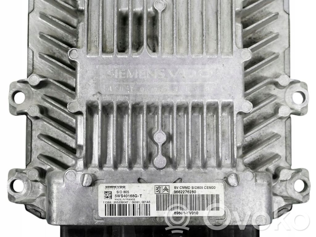 Engine control unit/module   9662276280,5WS40168G