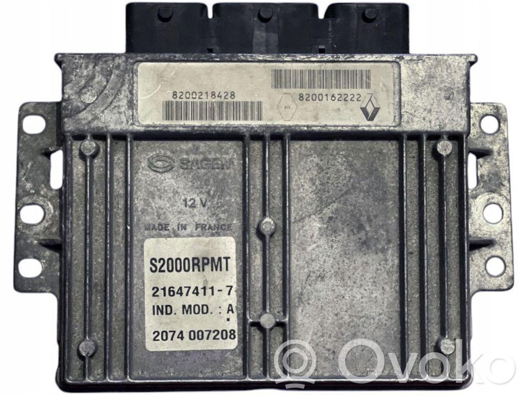 Renault Vel Satis Engine control unit/module 