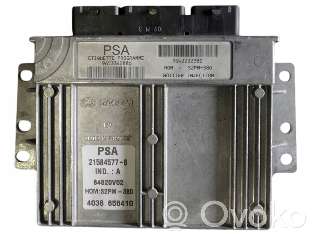 Citroen C2 Engine control unit/module 