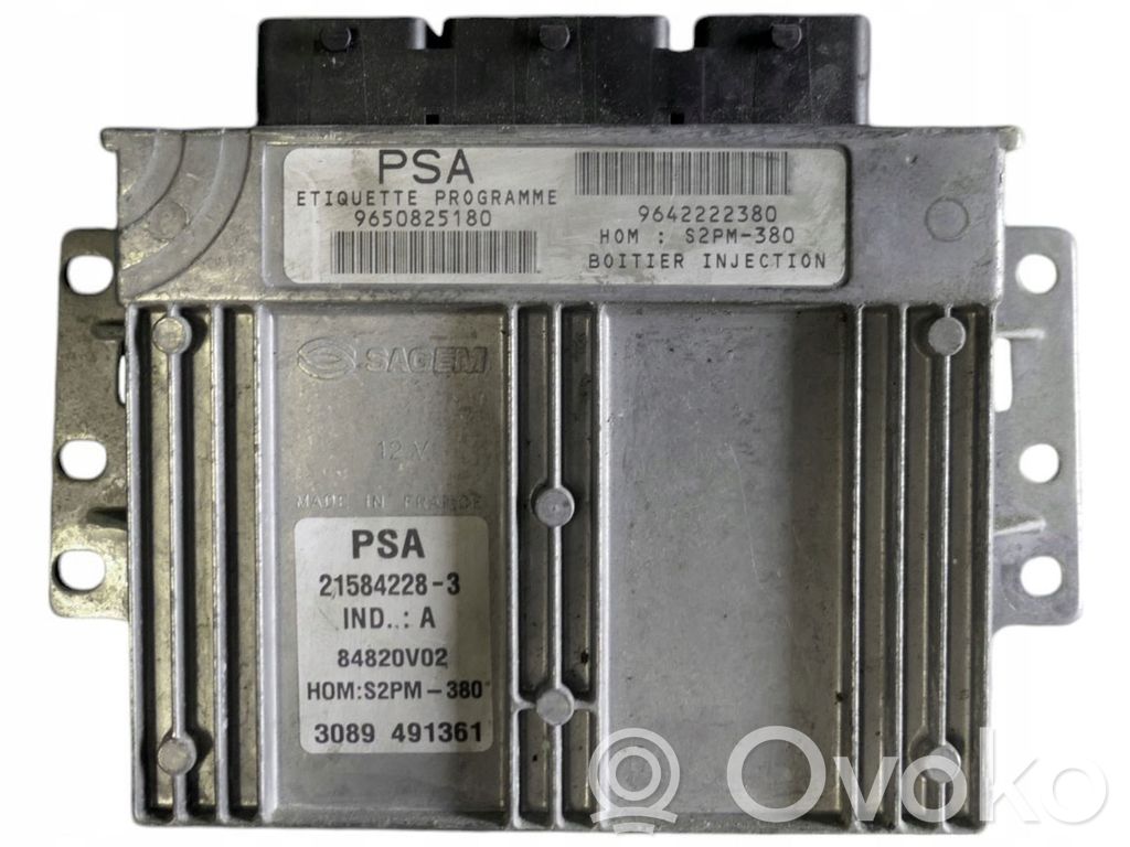Citroen C3 Engine control unit/module 