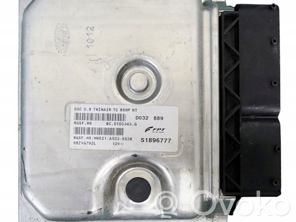 Fiat 500 Engine control unit/module 
