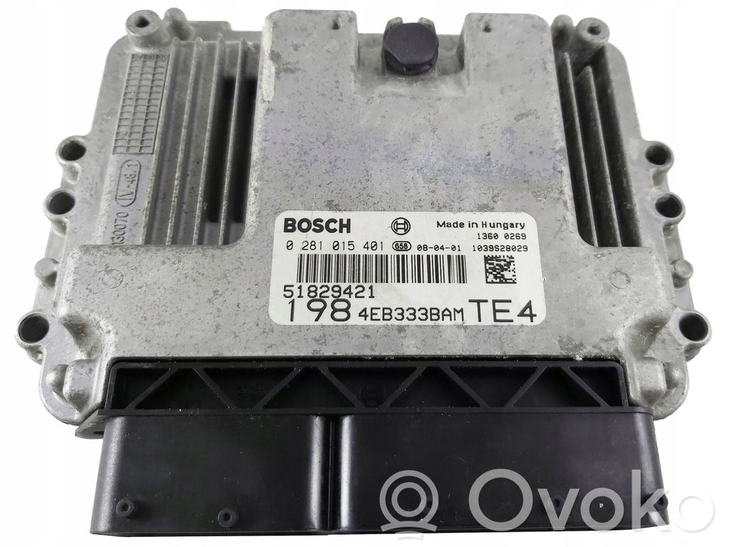 Engine control unit/module ECU   51829421,0281015401