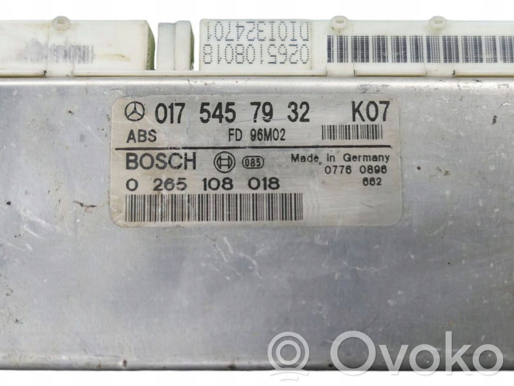 Engine control unit/module   0175457932,0265108018