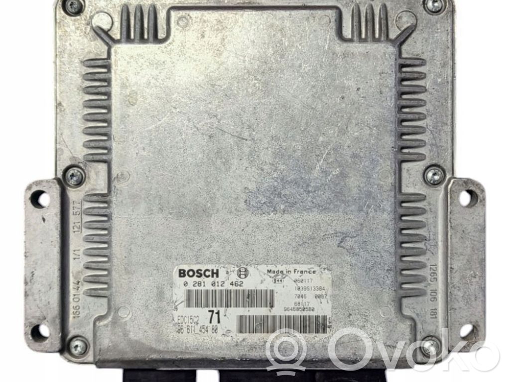 Peugeot 807 Engine control unit/module 