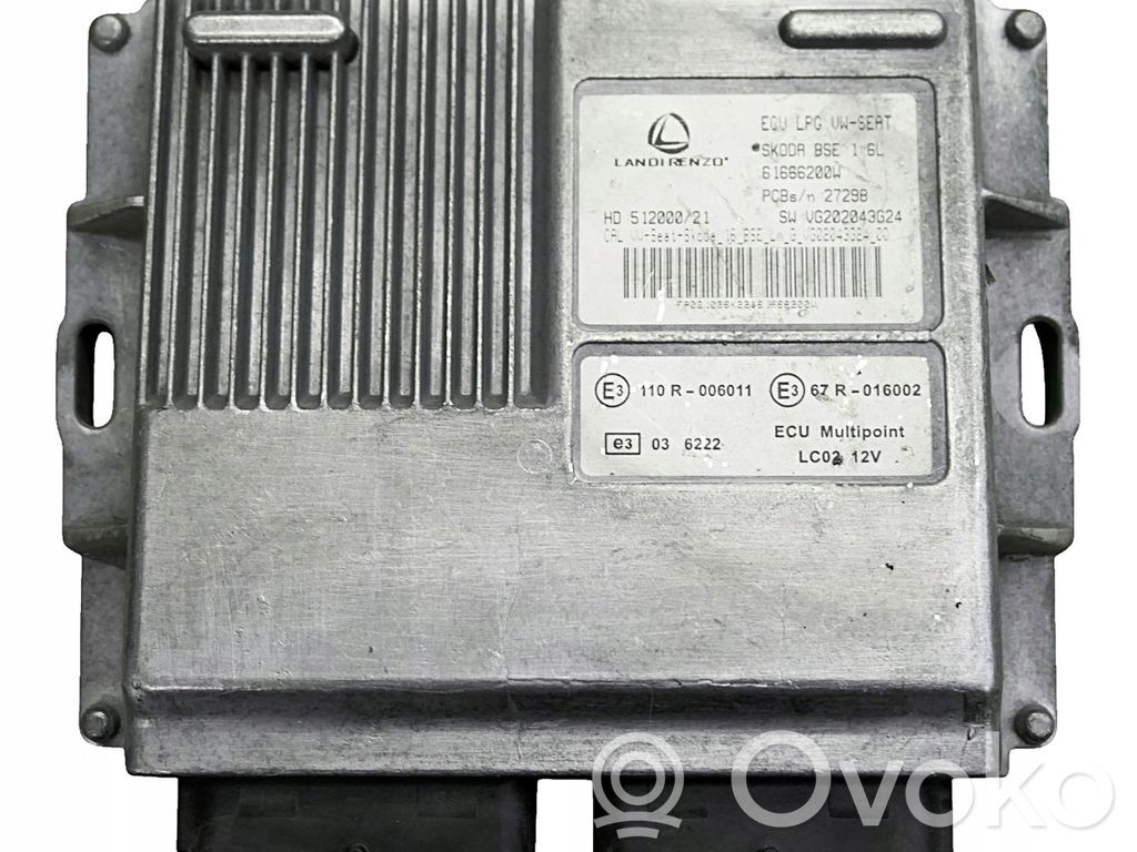Volkswagen Golf IV Moduł / Sterownik gazu LPG 