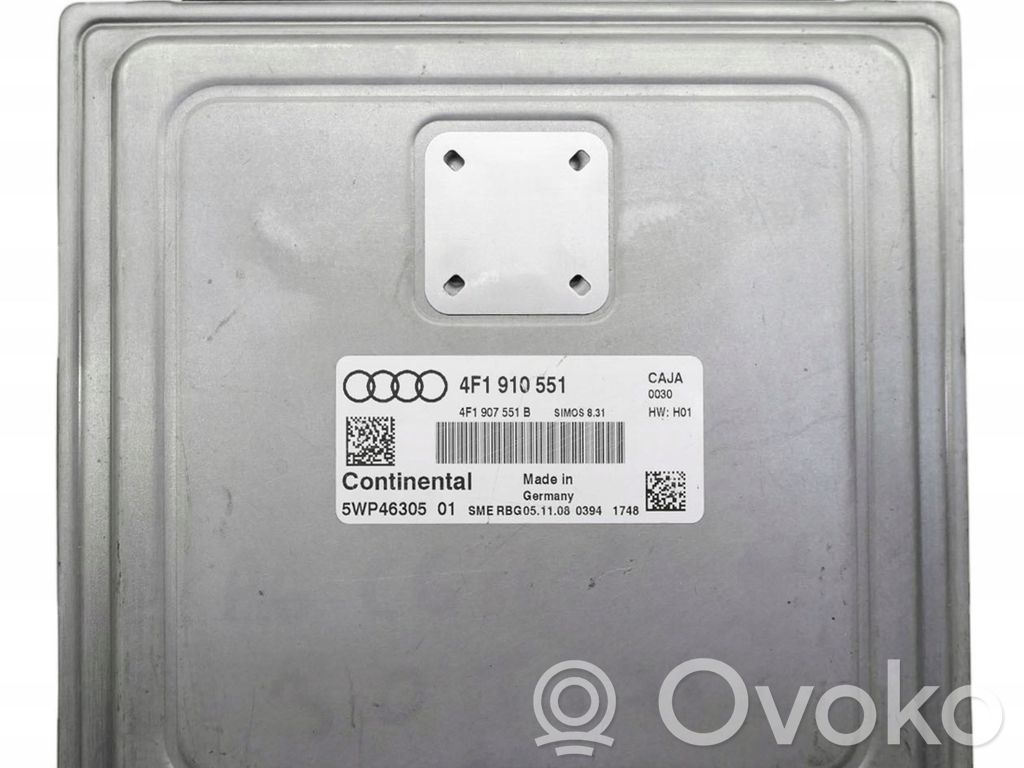 Audi A6 S6 C6 4F Engine control unit/module 