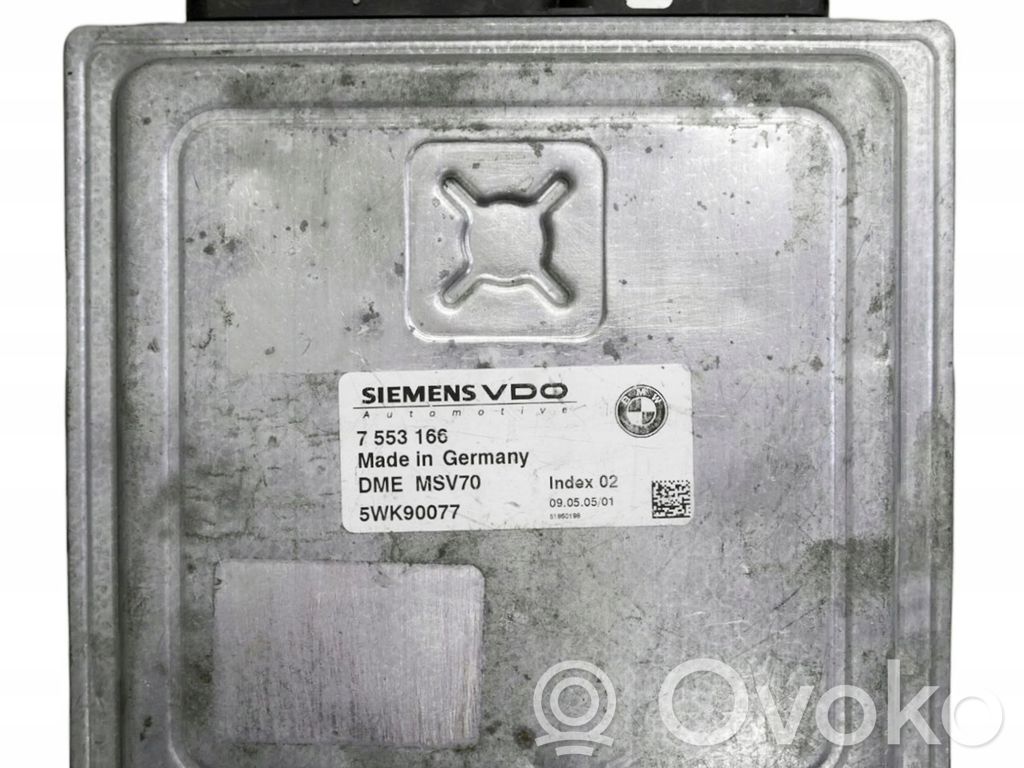 BMW 3 E90 E91 Engine control unit/module 