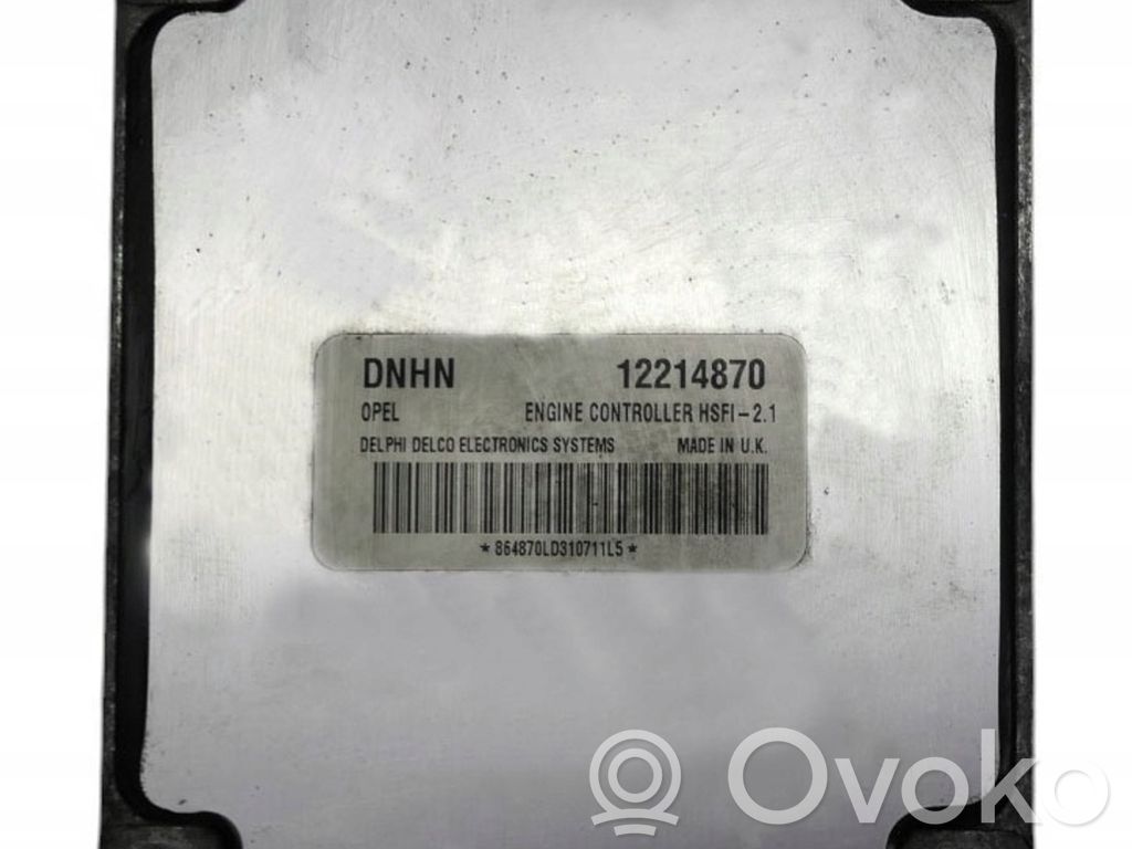 Opel Astra G Engine control unit/module 