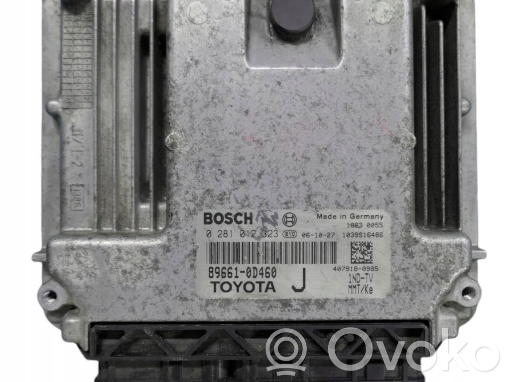 Engine control unit/module   0281012323,896610D460