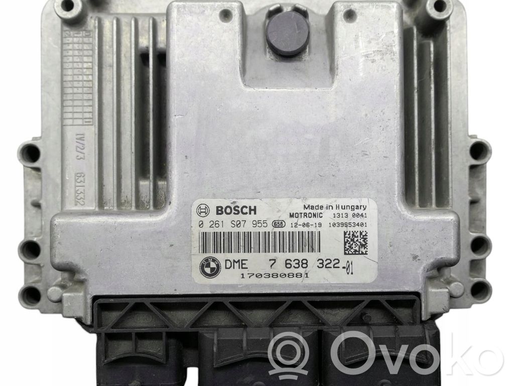 Unidad de control/módulo del motor   7638322,0261S07955