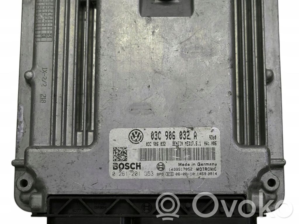 Volkswagen Golf V Engine control unit/module 