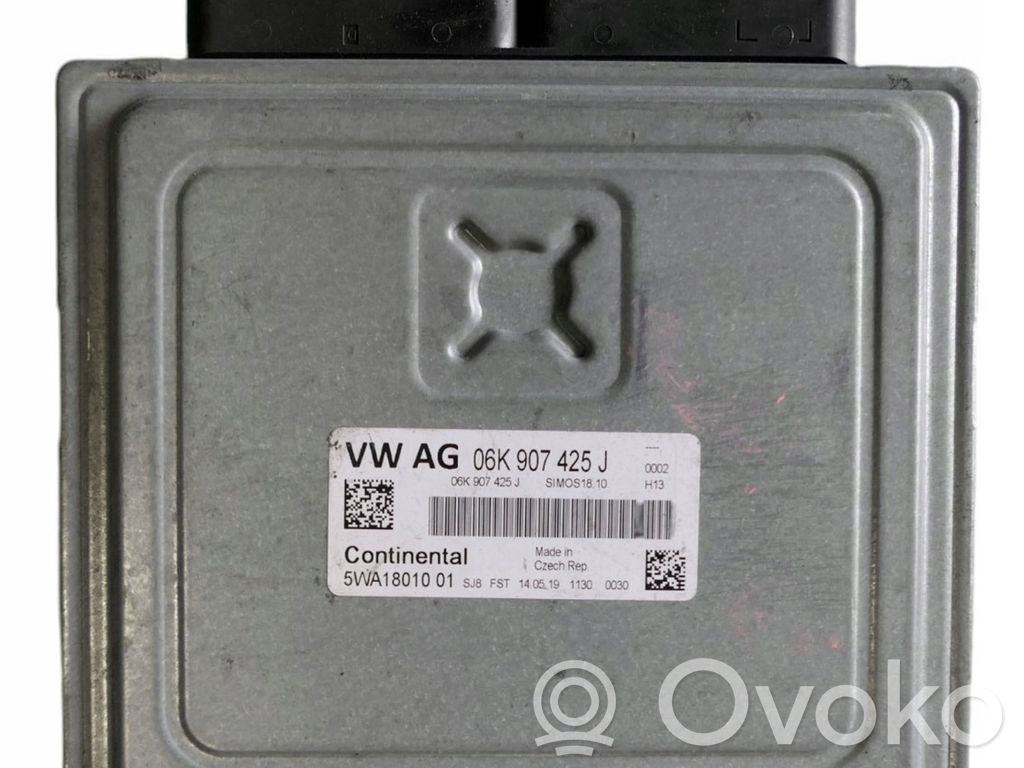 Unidad de control/módulo del motor   06K907425J,5WA1801001