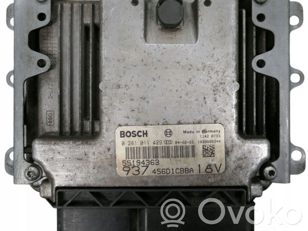 Alfa Romeo 147 Engine control unit/module 