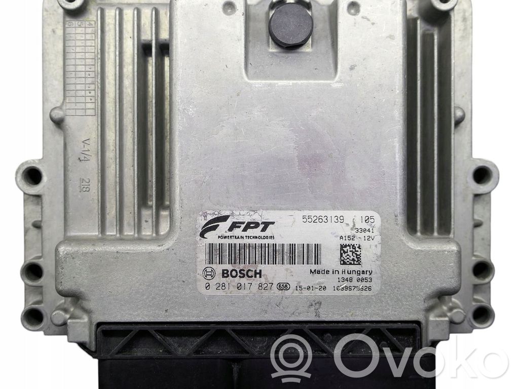 Engine control unit/module   55263139,0281017827