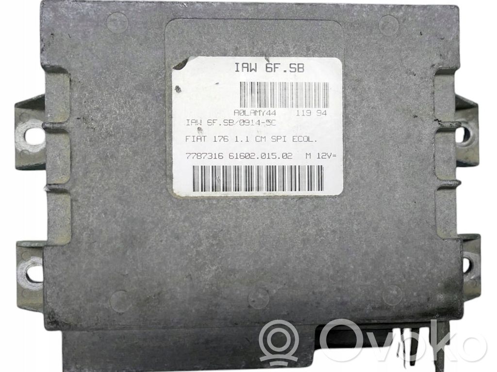 Engine control unit/module   7787316,IAW6F