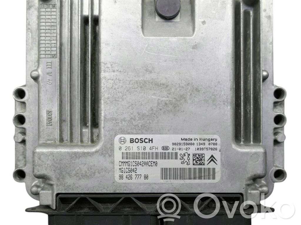 Peugeot 3008 I Engine control unit/module 