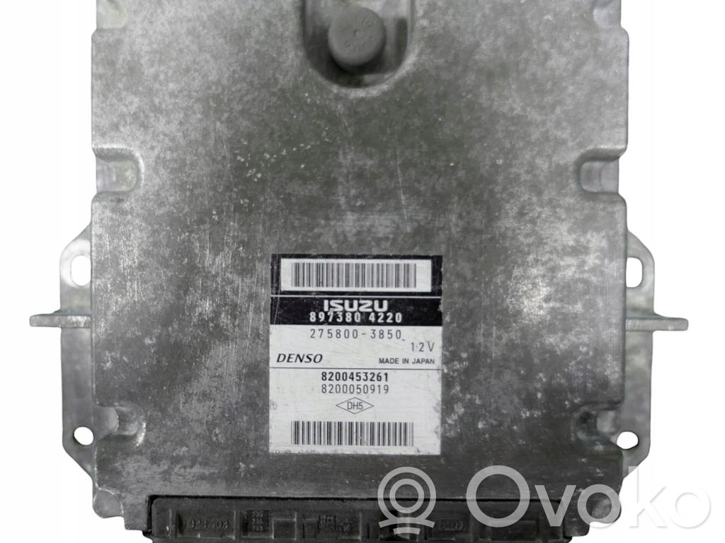 Unidad de control/módulo del motor   8973804229,2758003850