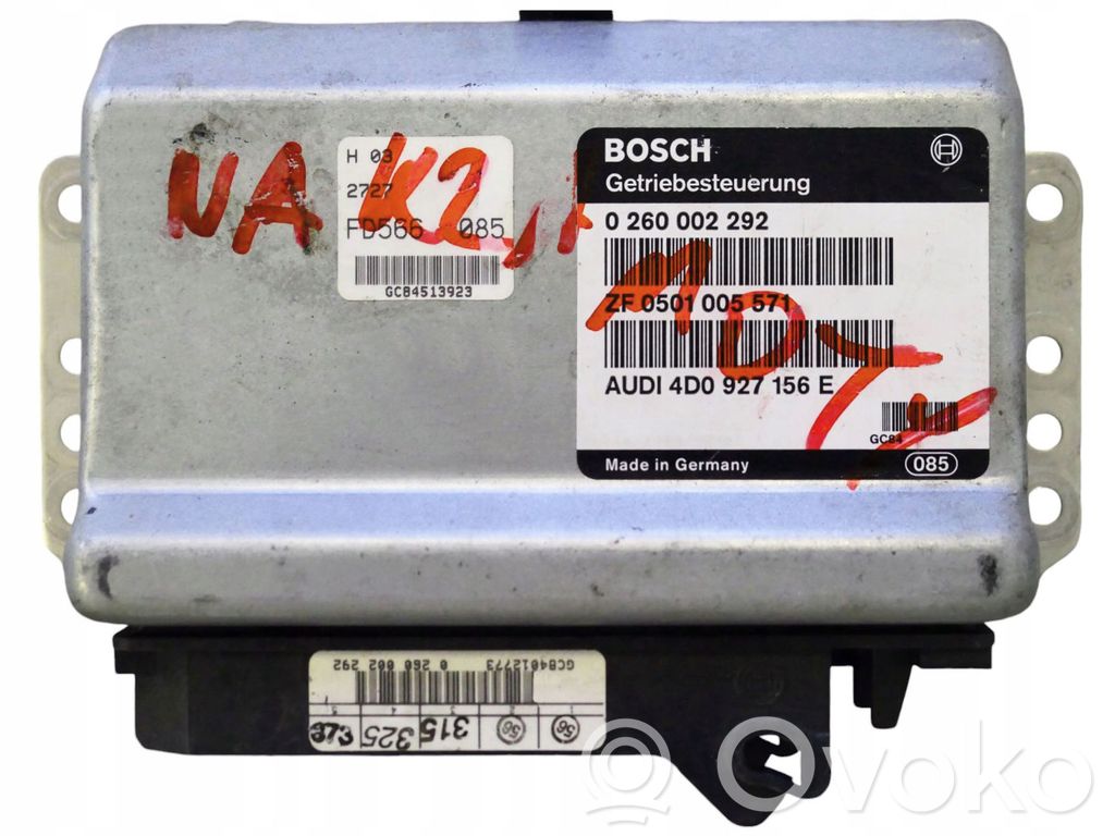 Audi A8 S8 D2 4D Gearbox control unit/module 