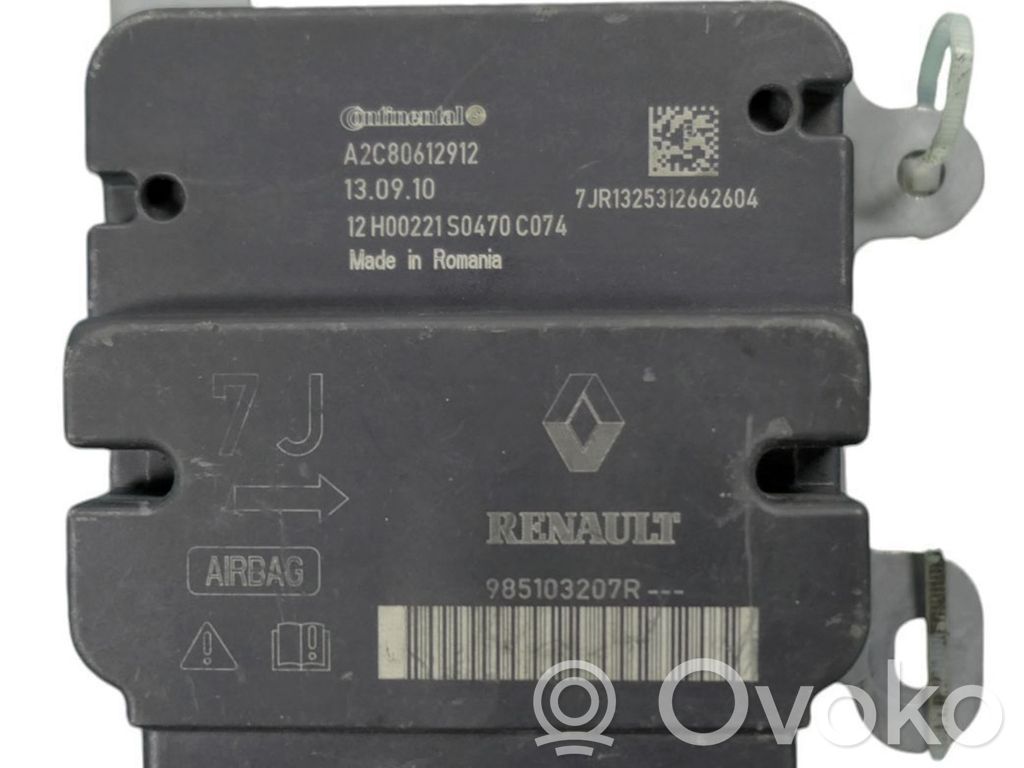 Dacia Sandero Airbag control unit/module 