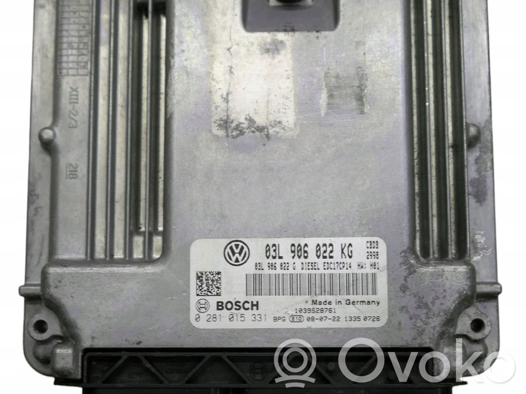 Volkswagen Jetta VI Engine control unit/module 