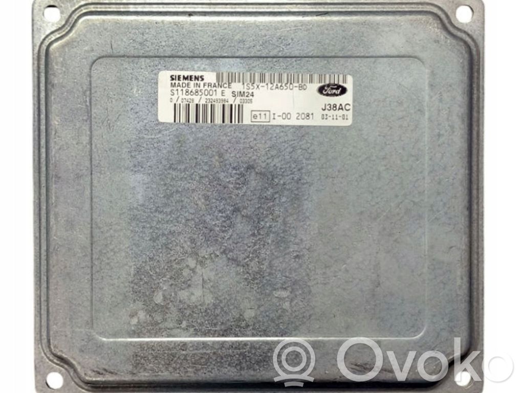 Moottorin ohjainlaite/moduuli   1S5X12A650BD,S118685001E
