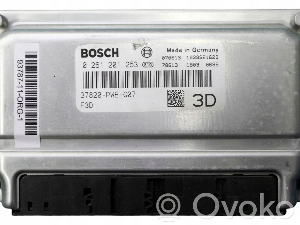 Honda Jazz Engine control unit/module 