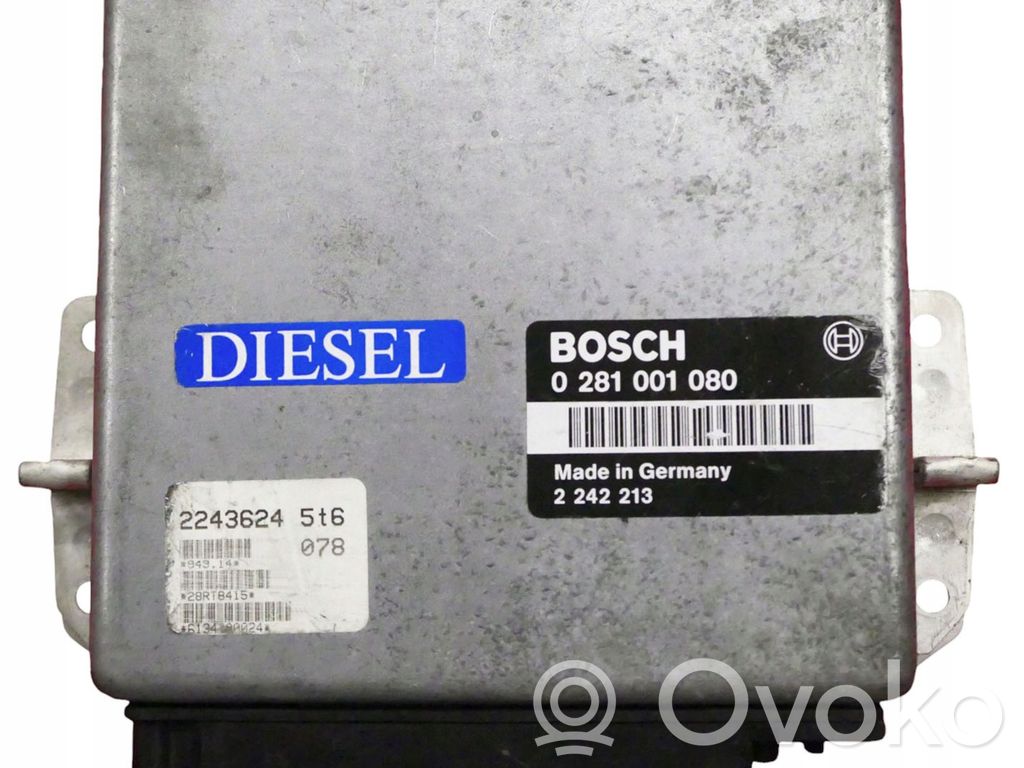 Engine control unit/module   0281001080,2242213