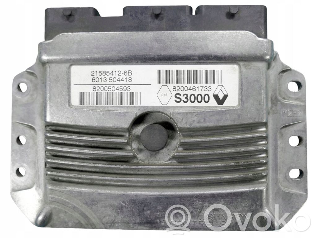 Engine control unit/module   8200504593,21585412,8200461733