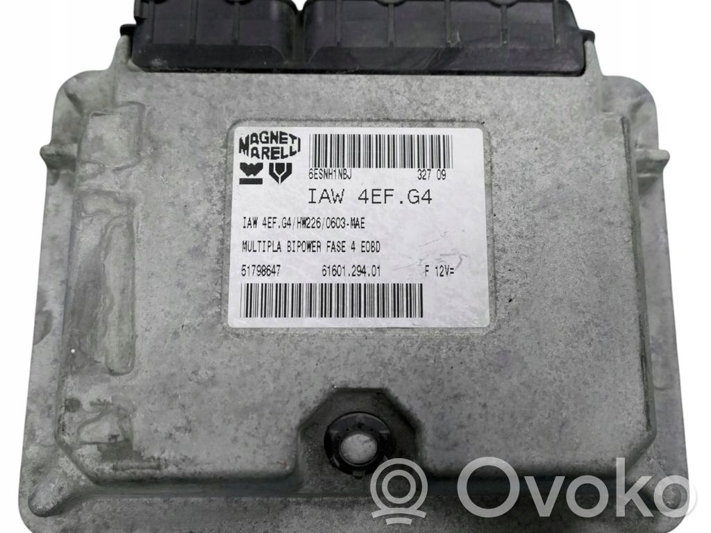 Fiat Multipla Unitate/modul de control motor 