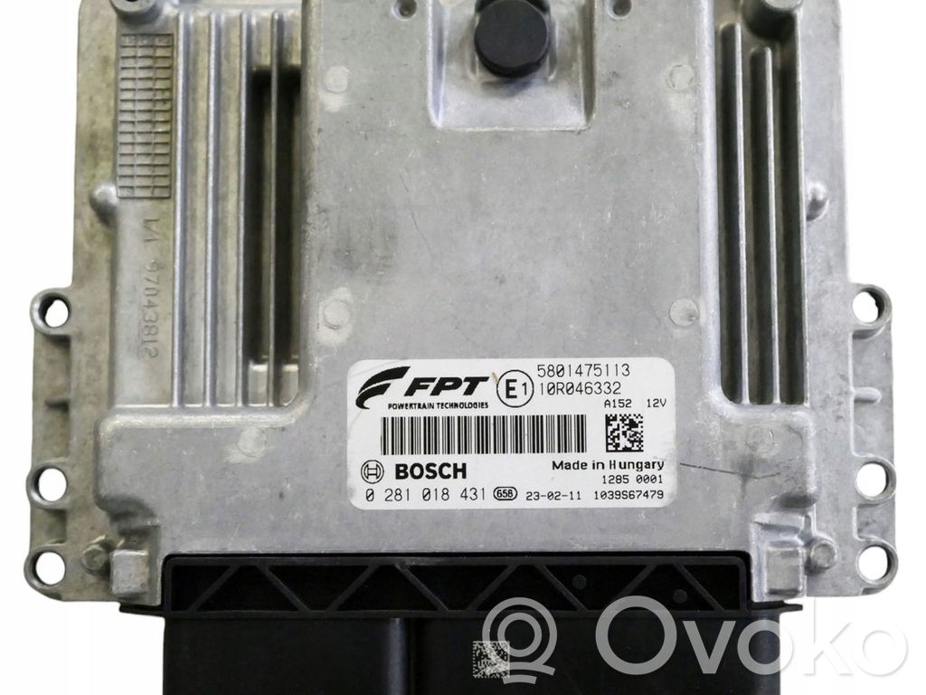 Fiat Fiorino Engine control unit/module 