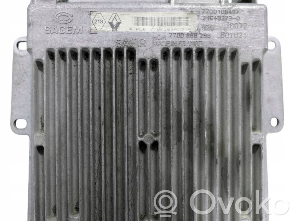 Engine control unit/module   7700867295,7700108497