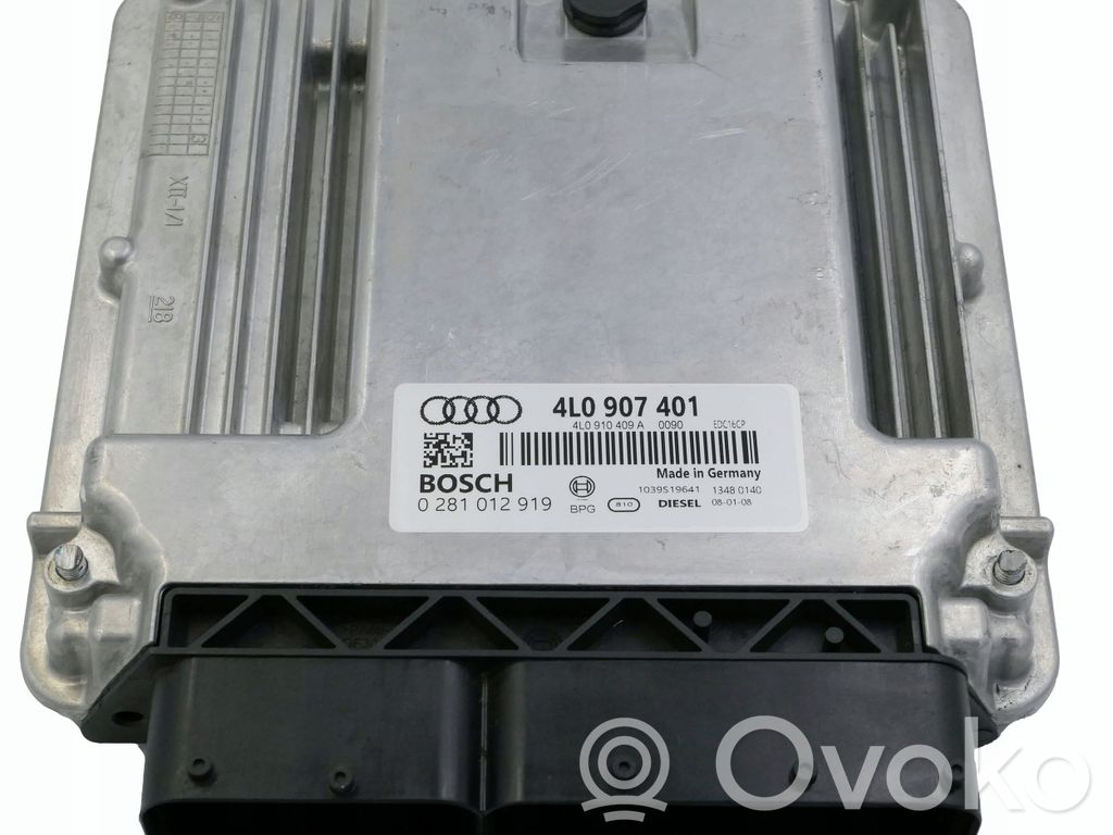 Engine control unit/module   4L0907401,0281012919