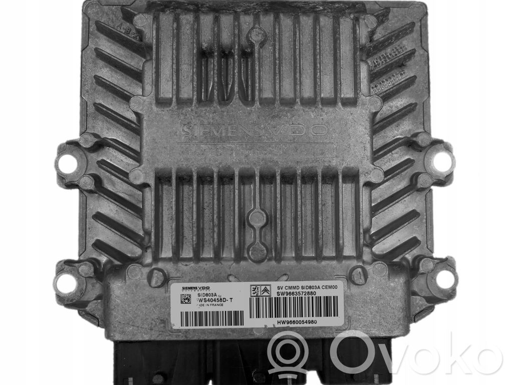 Citroen C4 Grand Picasso Engine control unit/module 