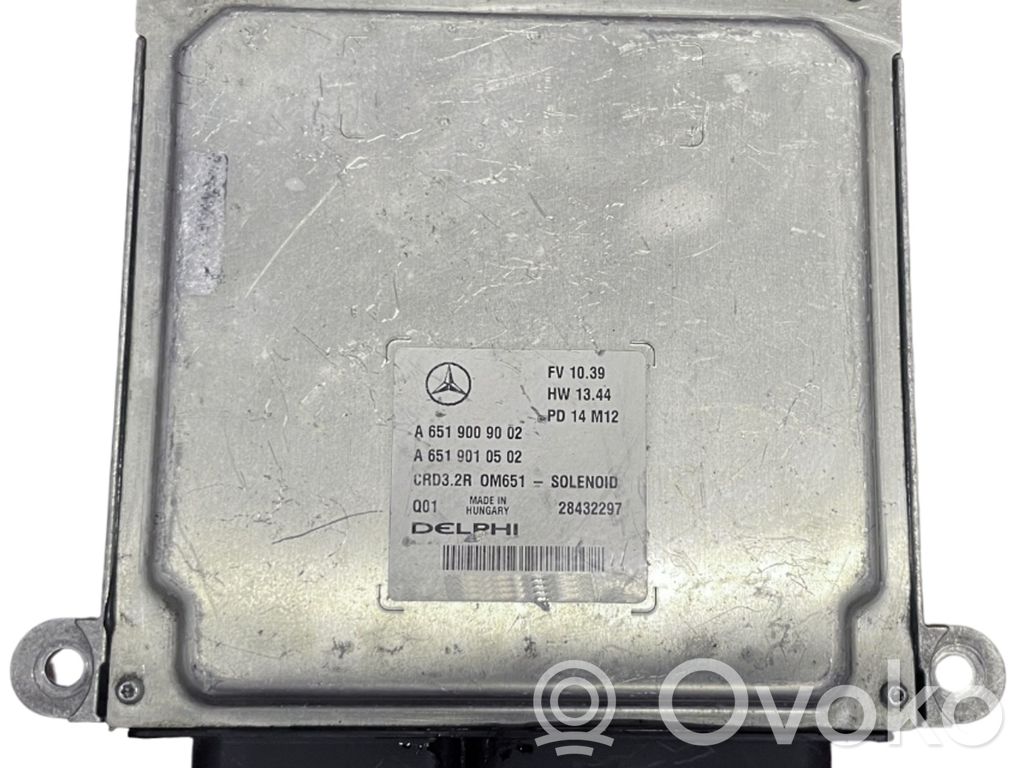 Mercedes-Benz E W212 Unidad de control/módulo del motor 