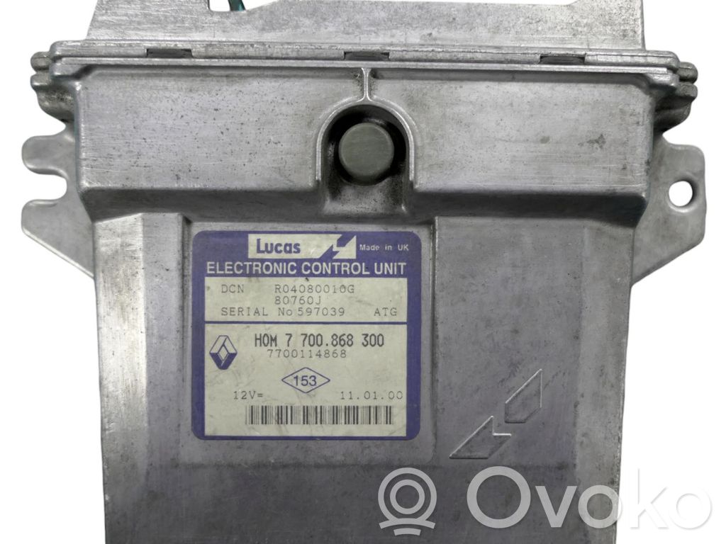 Renault Kangoo I Engine control unit/module 